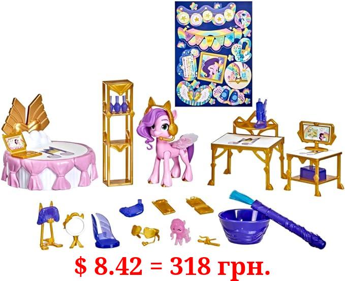 My Little Pony: A New Generation Royal Room Reveal Princess Pipp Petals - 3-Inch Pink Pony, Water-Reveal Accessories, Toy for Kids Ages 5 and Up