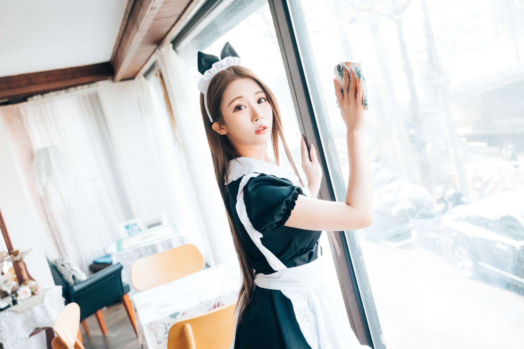 Jeong Bomi 정보미, [Loozy] Maid Cafe +S.Ver Set.03 46
