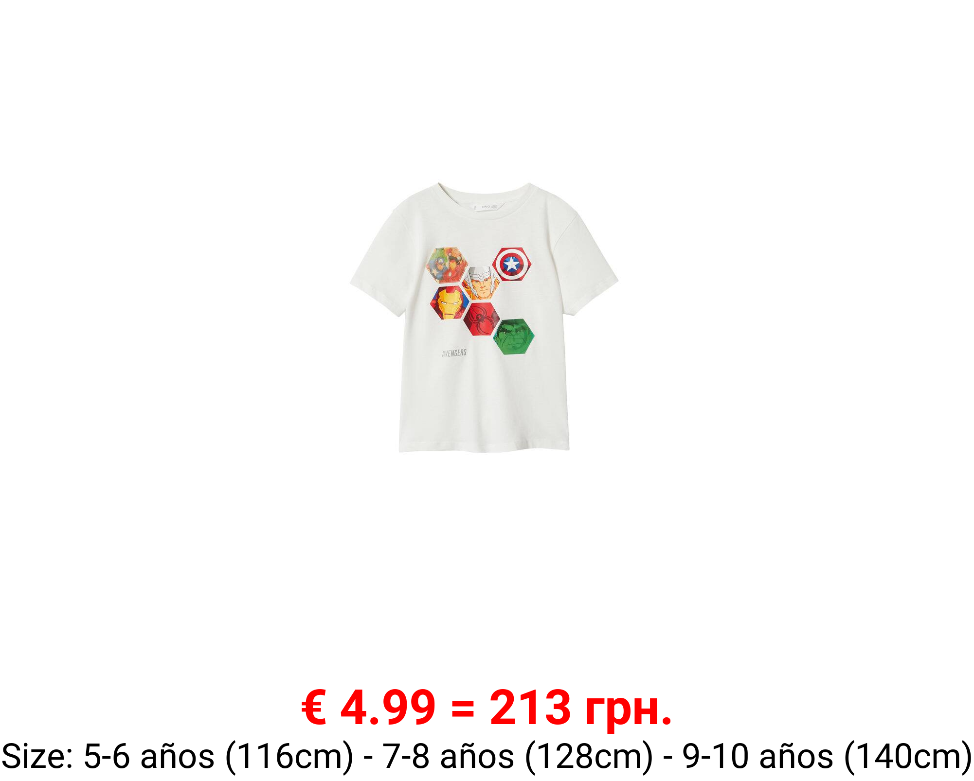 Camiseta superhéroe