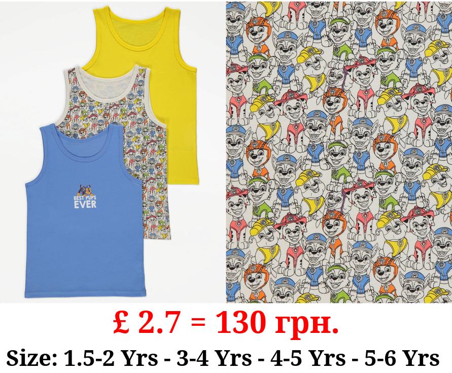 PAW Patrol Character Vests Blue 3 Pack