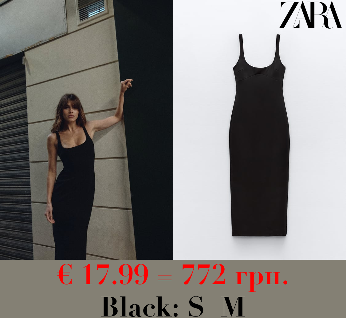 MID-LENGTH TAILORED DRESS