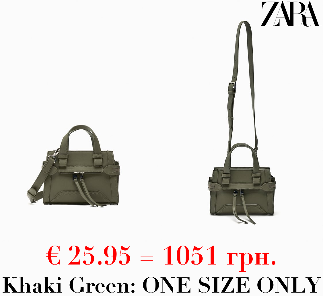 MINI CITY BAG WITH ZIP