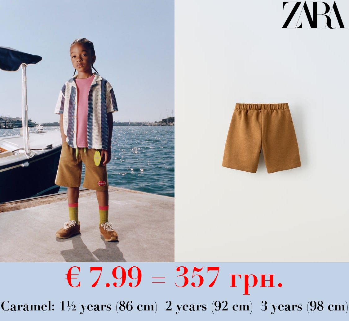 BERMUDA SHORTS WITH ISLA BELLA PATCH