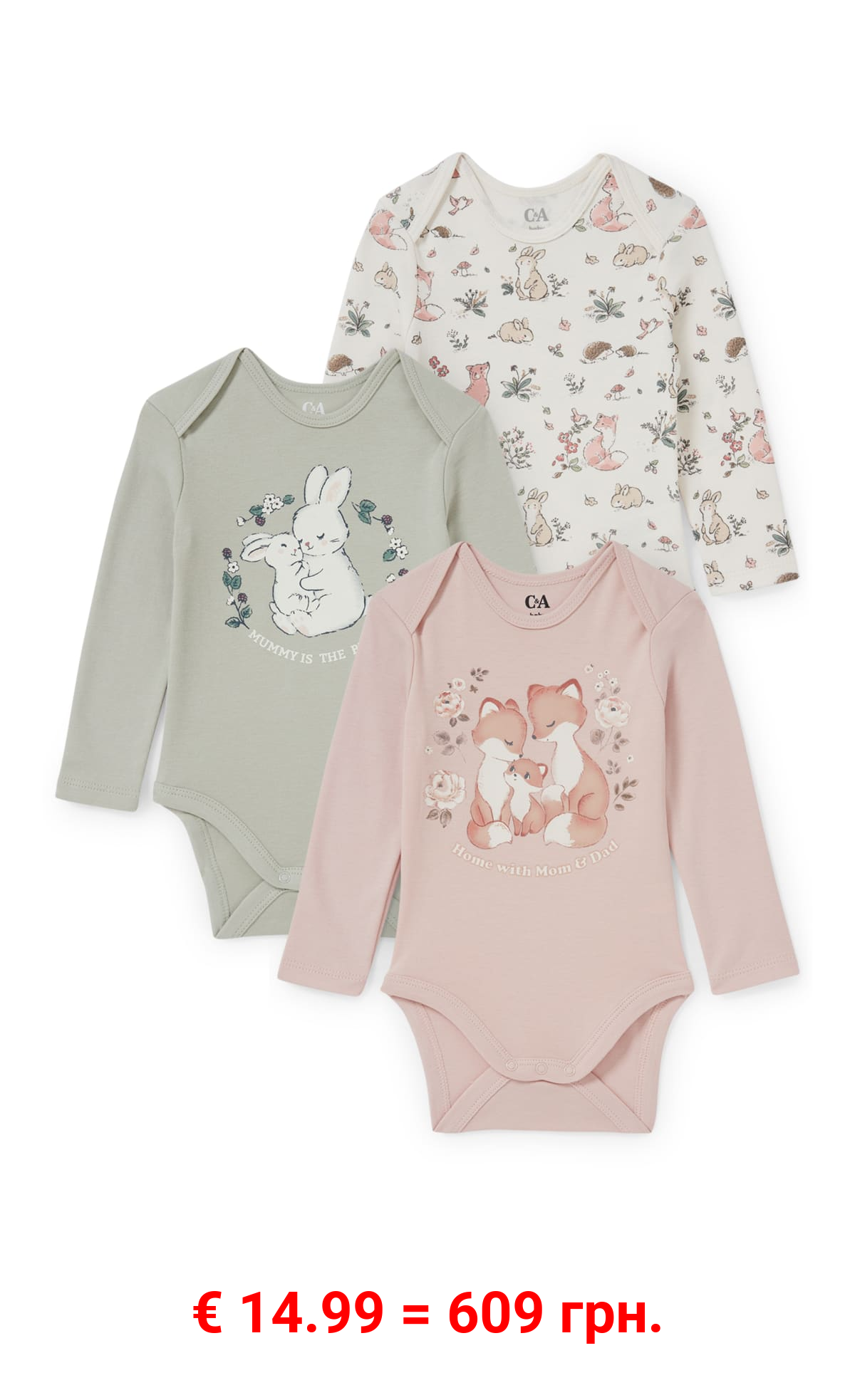 Multipack 3er - Baby-Body