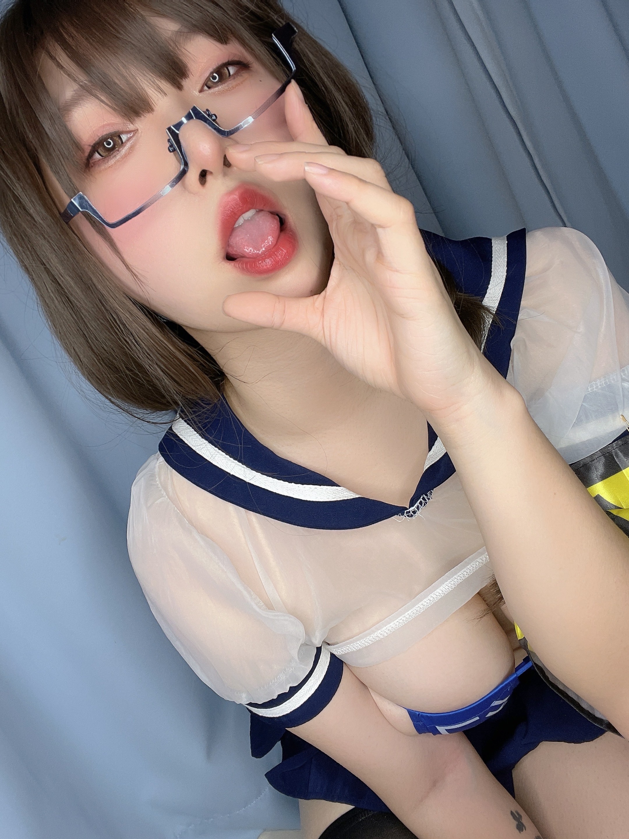小泉学姐吖X超气人老baby 私底下的风纪委员 36P+3V 12