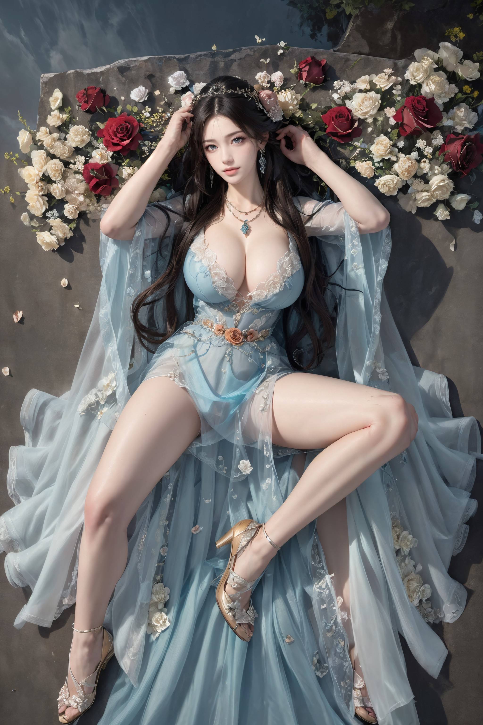 图片[18]-完美世界-叶倾仙 户外薄纱-六色网