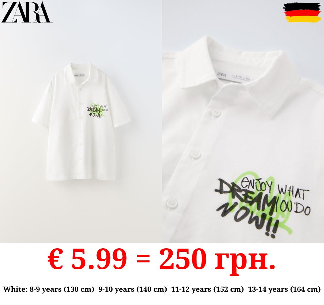 GRAFFITI PRINT SHIRT