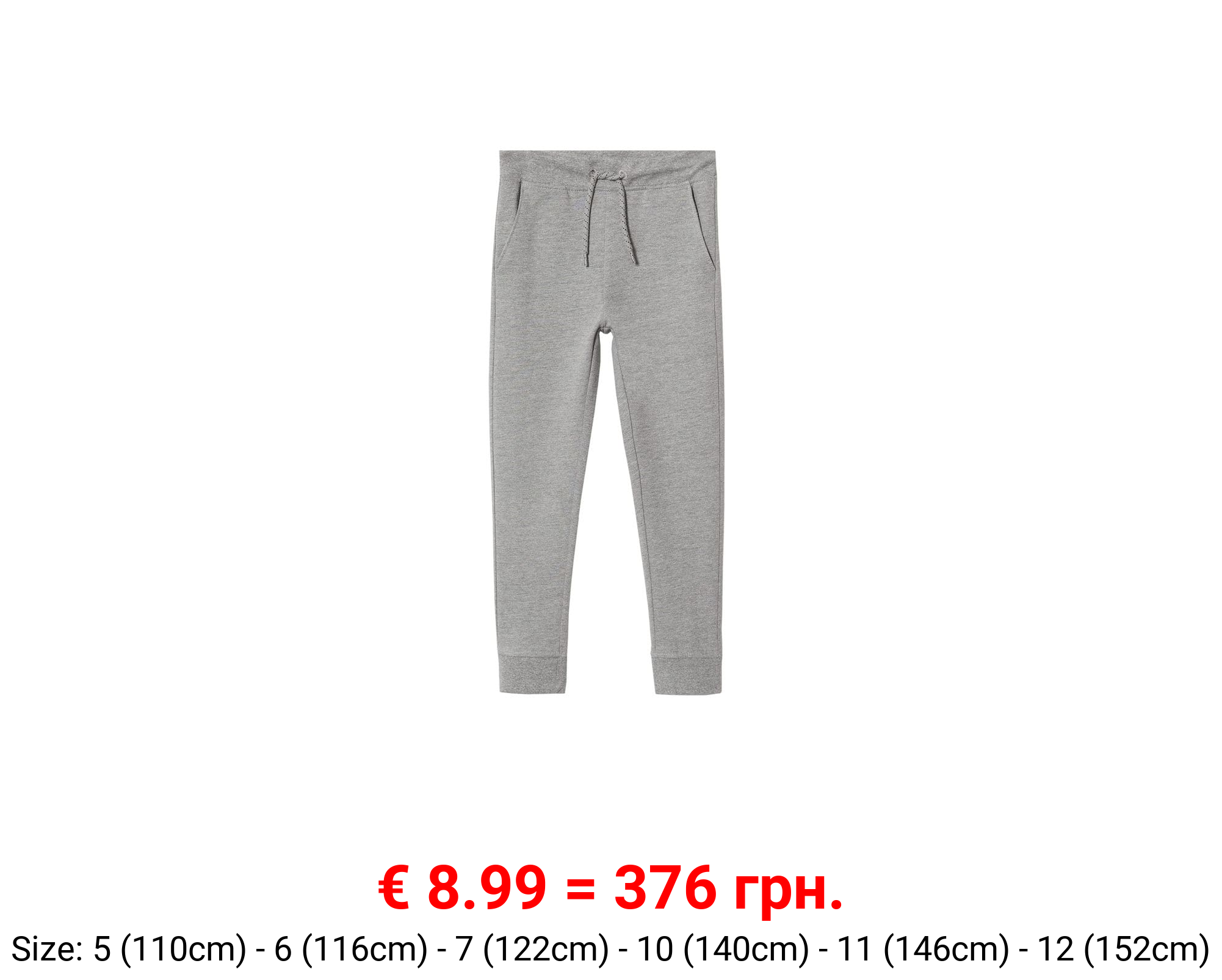 Pantalón jogger algodón