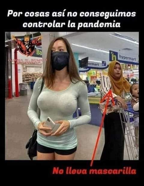 Por cosas así no controlamos al virus