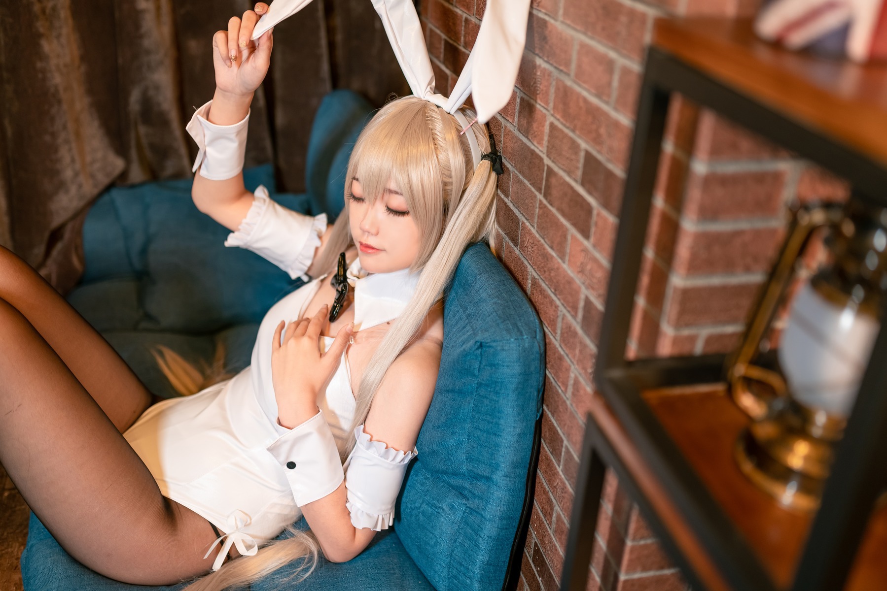 肥肥雅 Cosplay 穹妹兔女郎 24