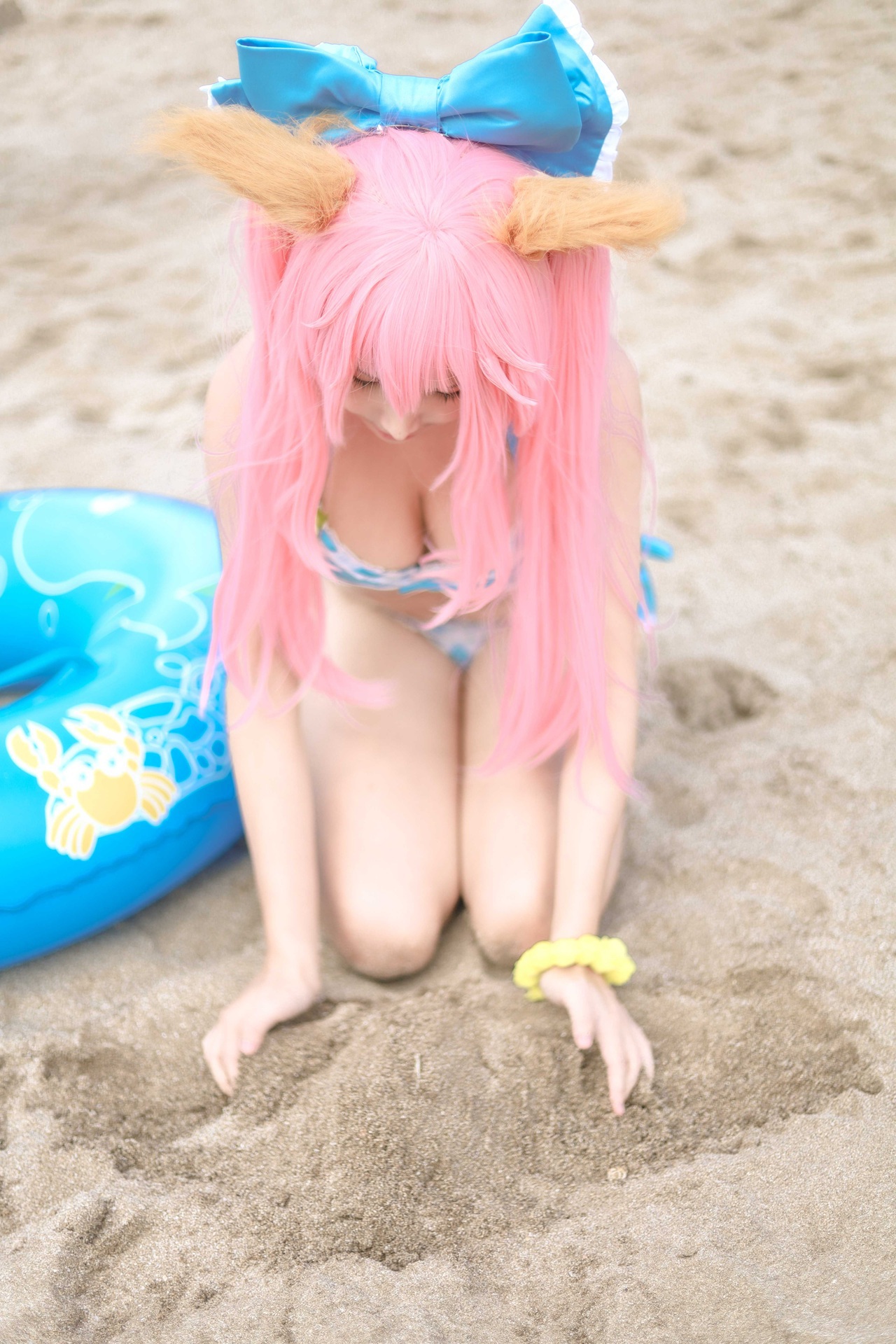 [毛毛喵 momocat] Tamamo no Mae Ver.Swimsuit 10