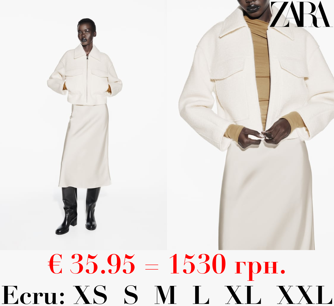 BOUCLÉ CROPPED JACKET