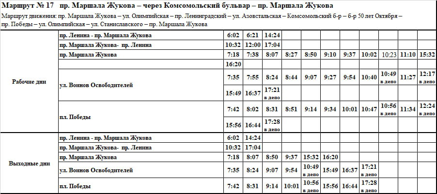 Расписание маршруток мариуполь