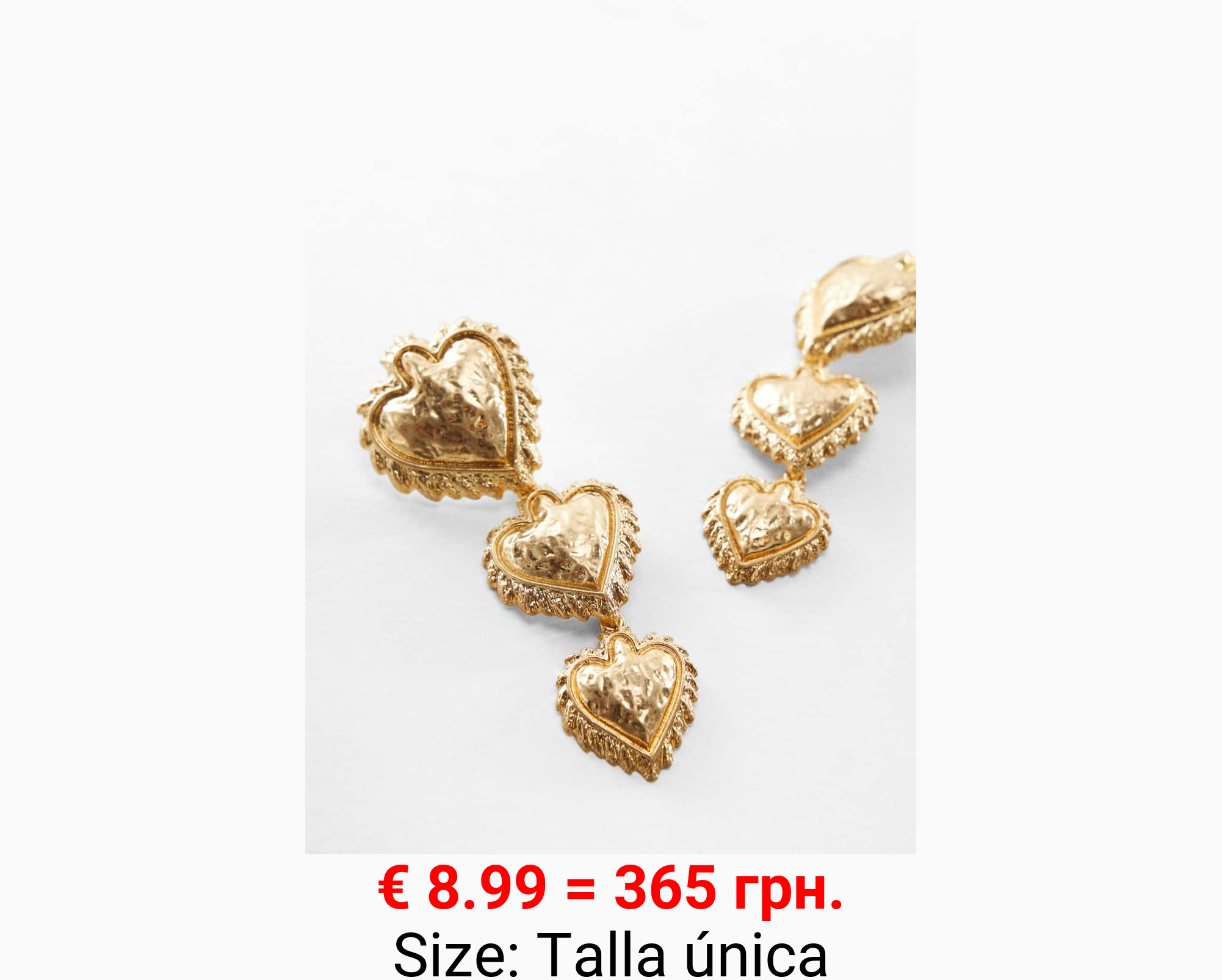 Pendientes corazones