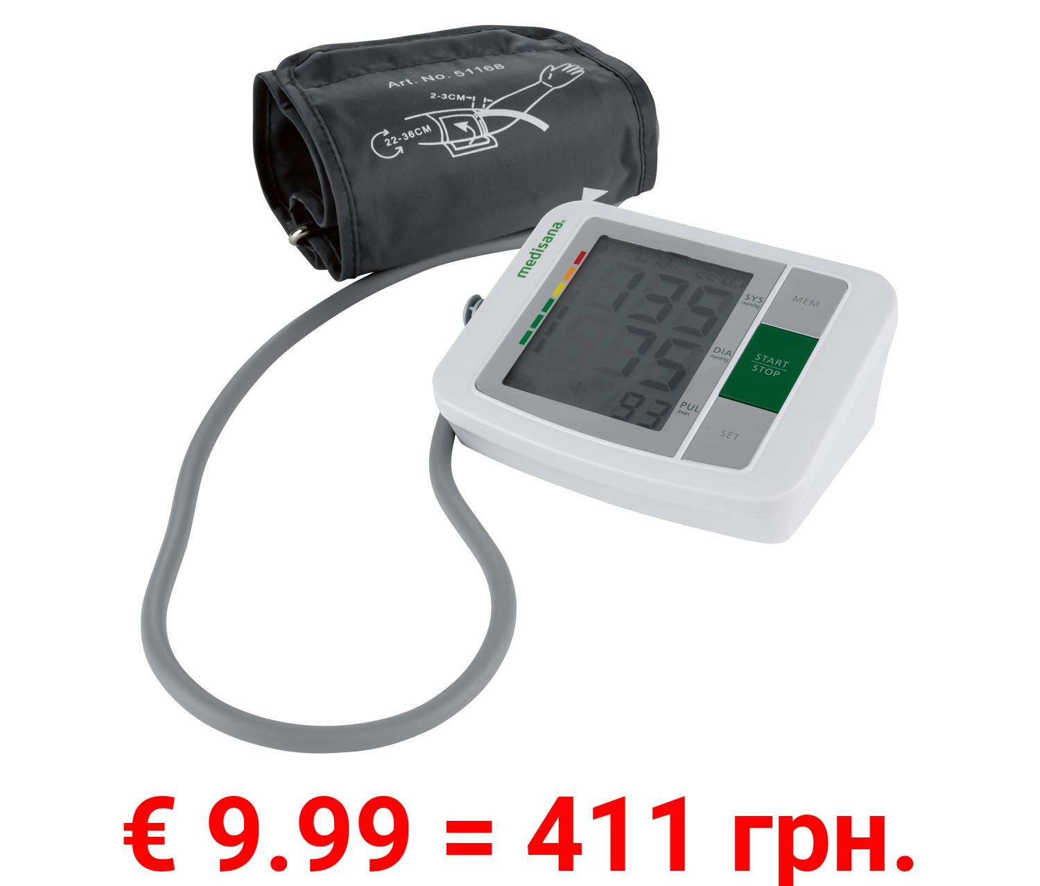 MEDISANA Blutdruckmessgerät »BU 510«
