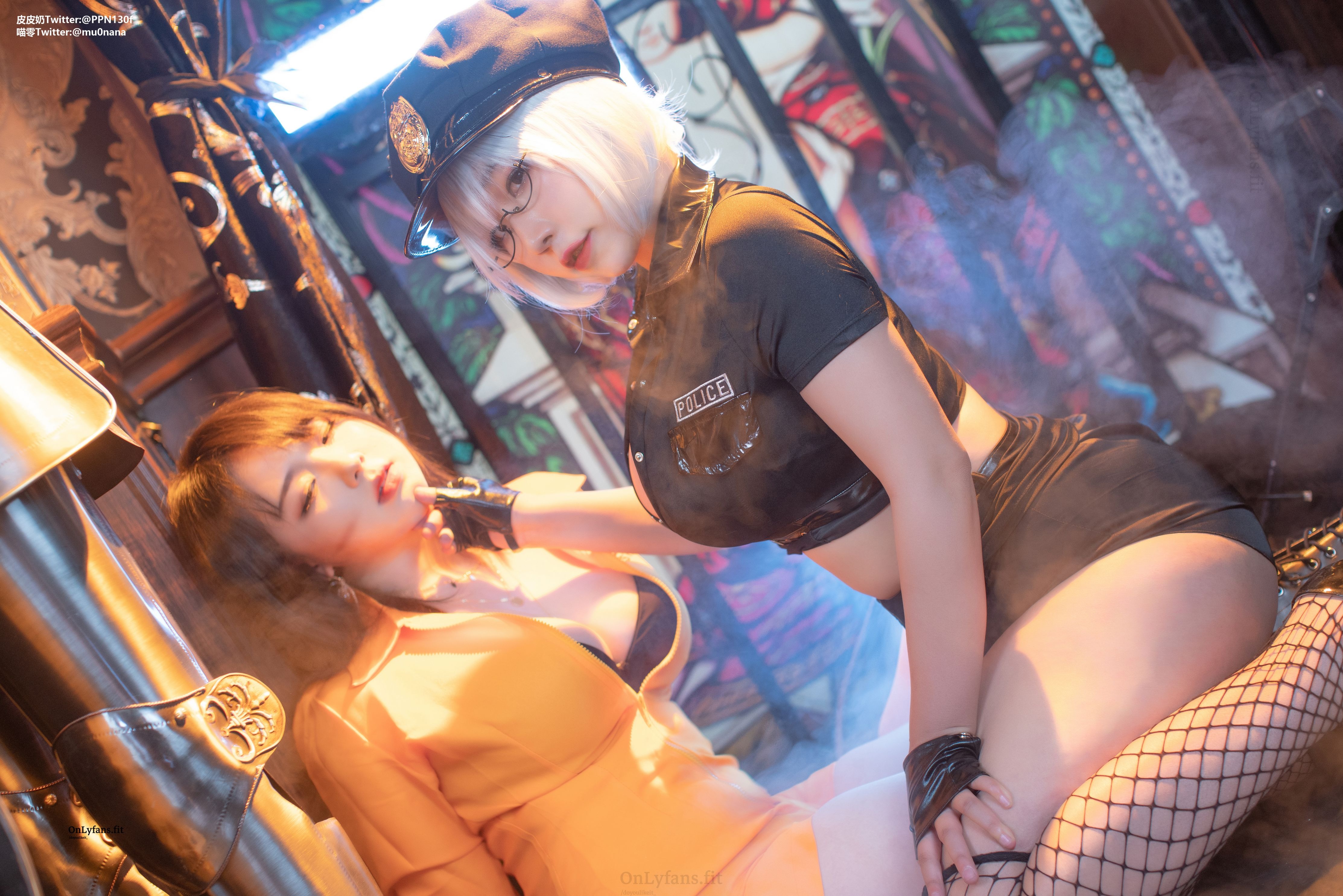 皮皮奶可可爱了啦 - NO.47 &喵零 - 匪警 [60P-0.98GB] 5