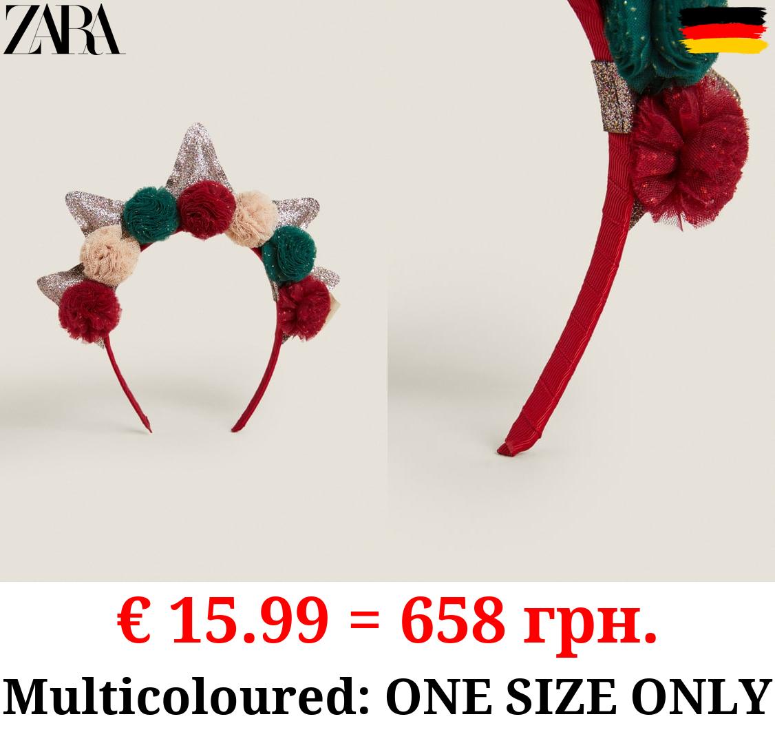 CHILDREN’S TULLE CHRISTMAS COSTUME HEADBAND