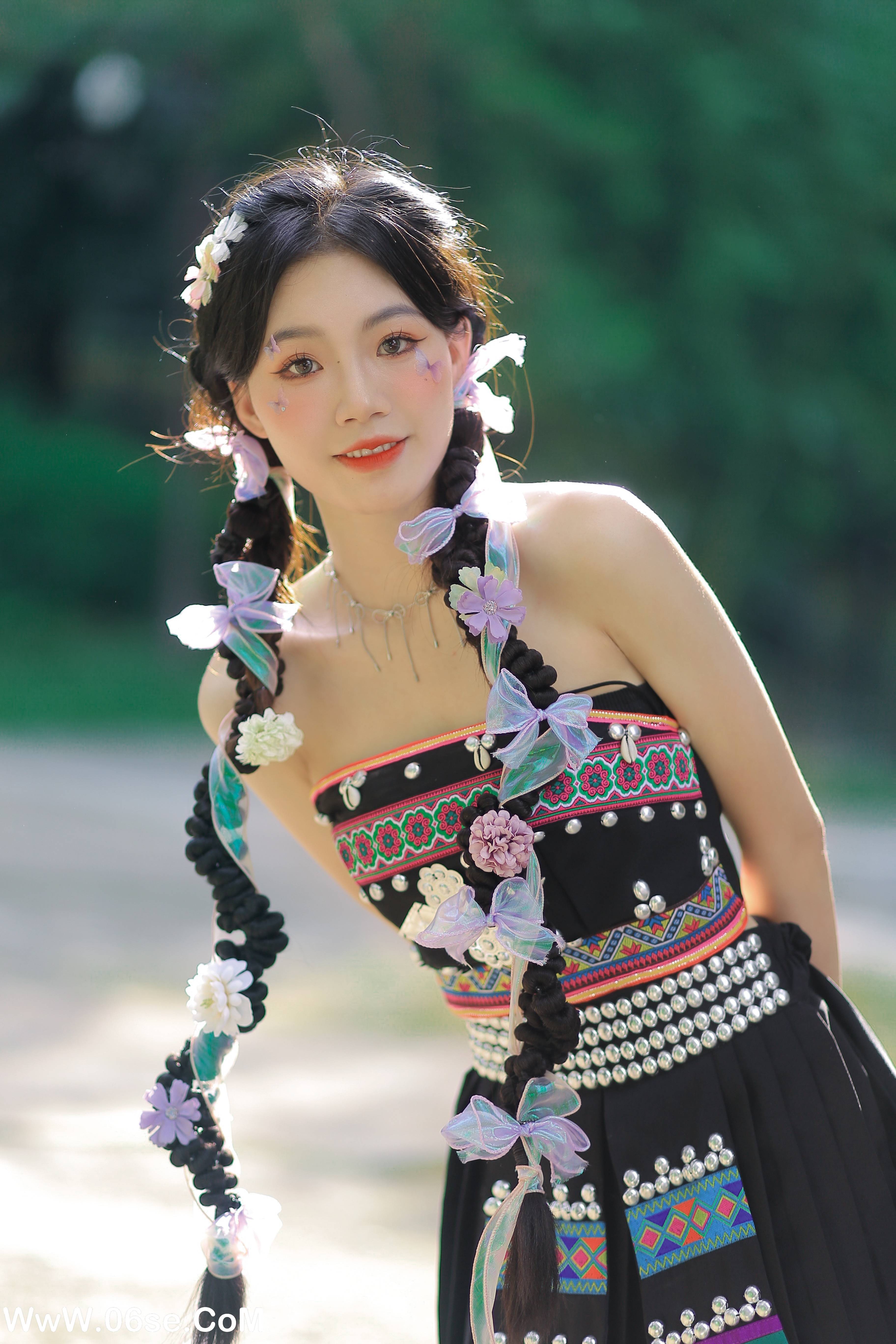 图片[25]-[YITUYU艺图语]2022.10.20 哈尼族甜妹 晚小九[27+1P／370MB]-六色网