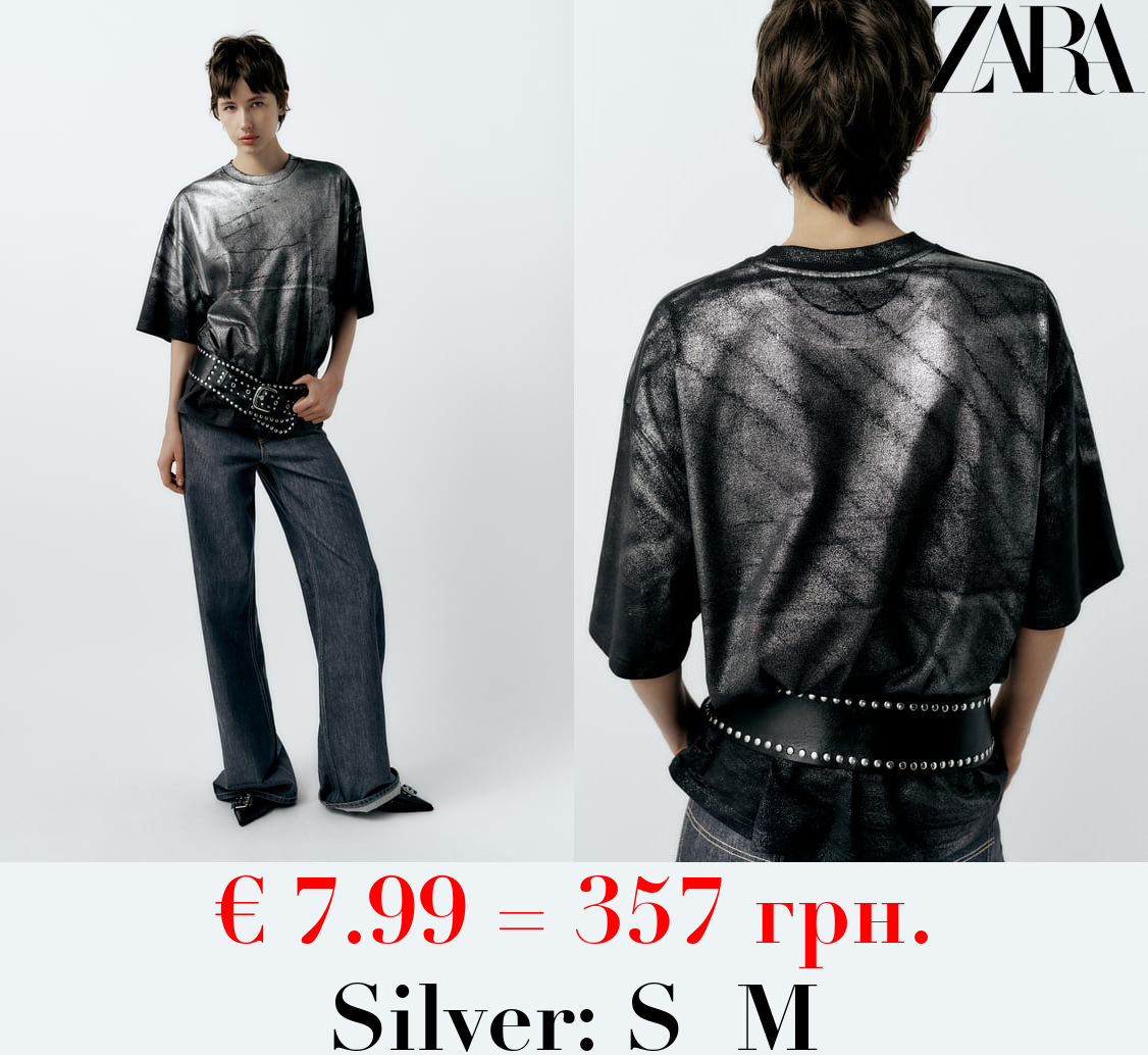 METALLIC T-SHIRT