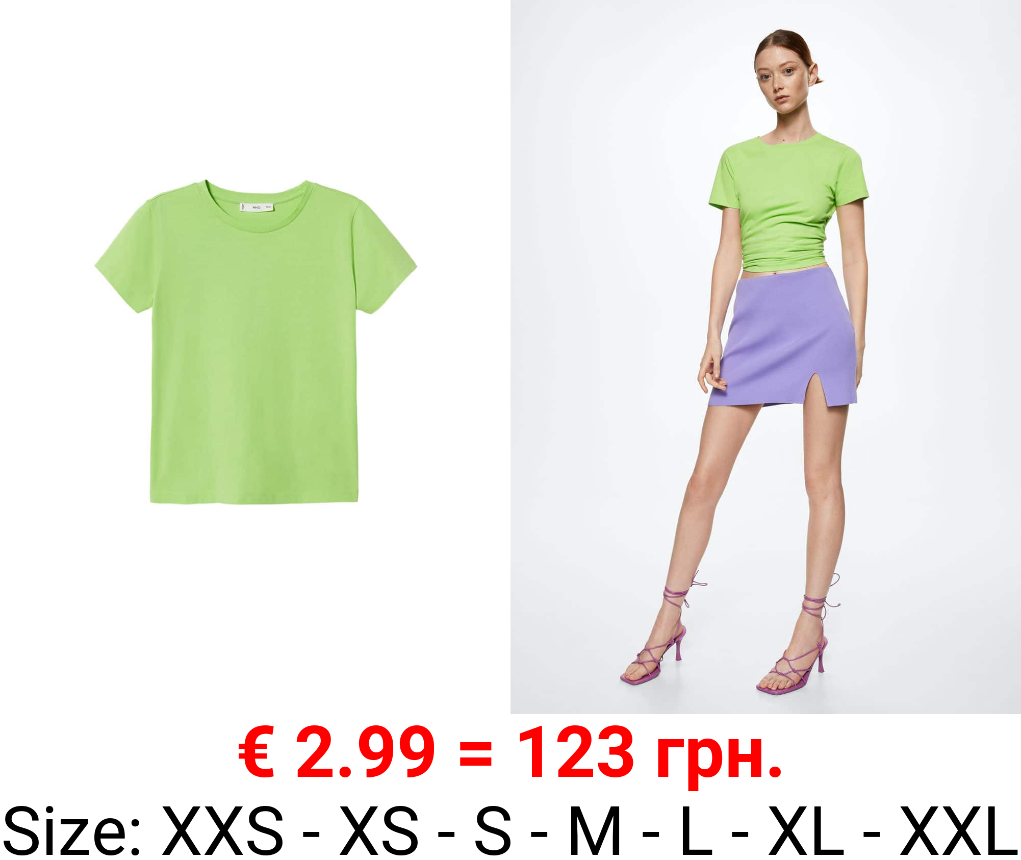 camiseta básica algodón