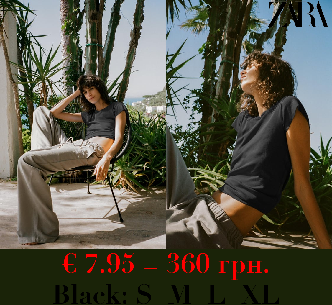 SHORT SLEEVE COTTON T-SHIRT