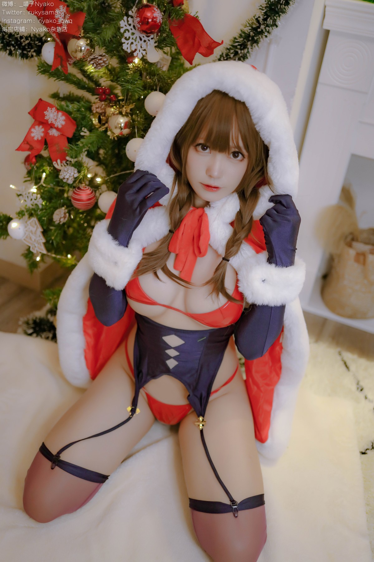 Cosplay Nyako喵子 Christmas Bunny Set.01 6