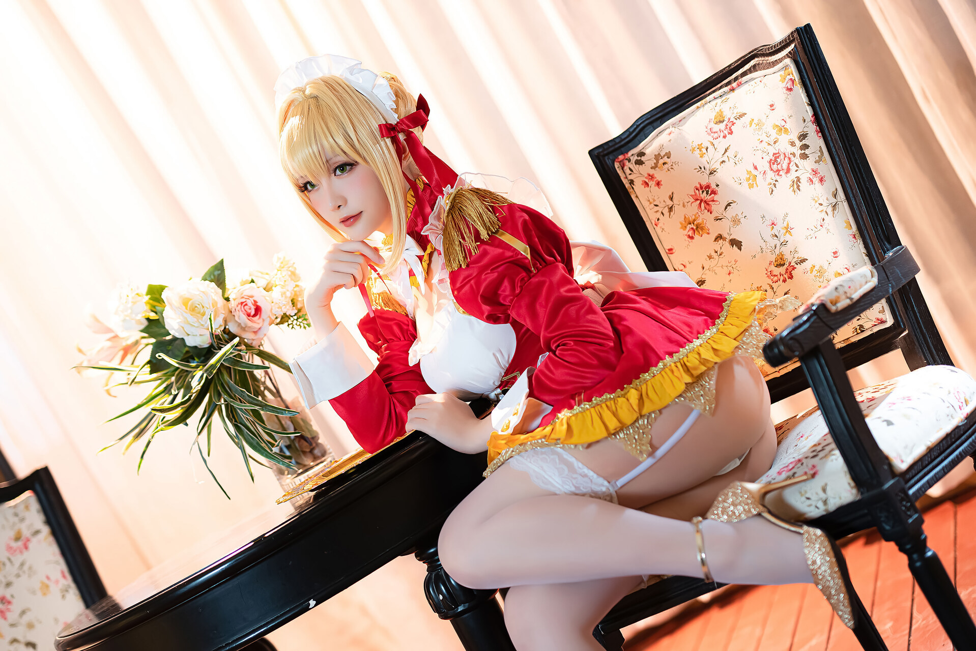 [Hoshilily 星之迟迟] Nero Claudius Maid ネロ・クラウディウス 15