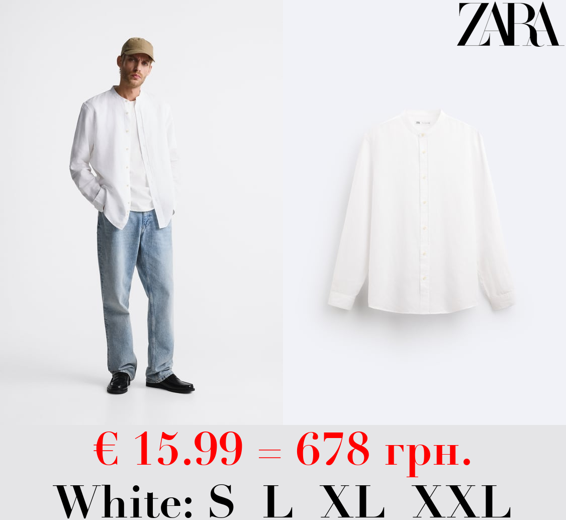 COTTON - LINEN SHIRT