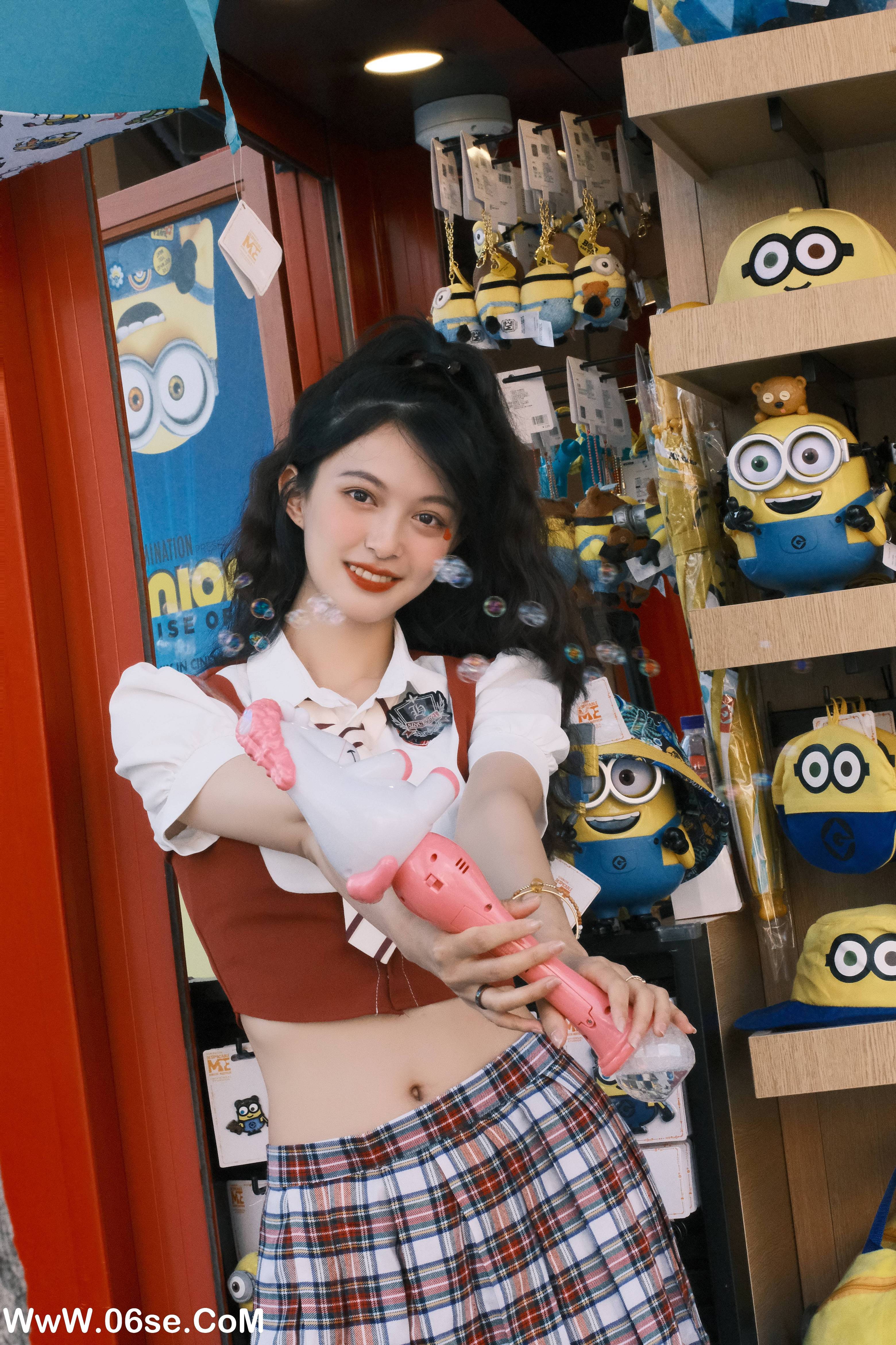 图片[4]-[YITUYU艺图语]2022.10.25 辣妹调色盘 吃饭小恐龙[22+1P／208MB]-六色网