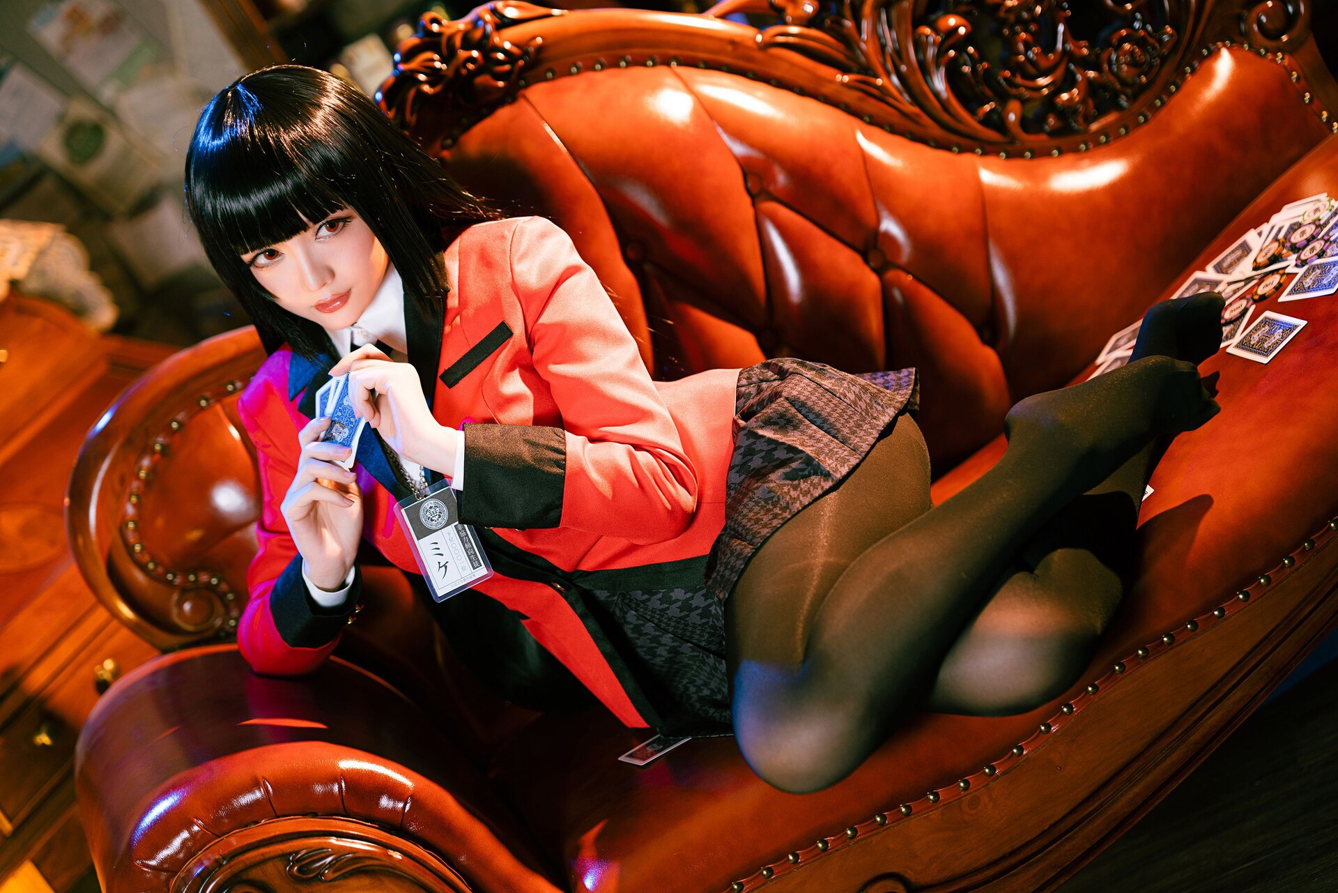 [Hoshilily 星之迟迟] Yumeko Jabami 蛇喰夢子 Kakegurui 24