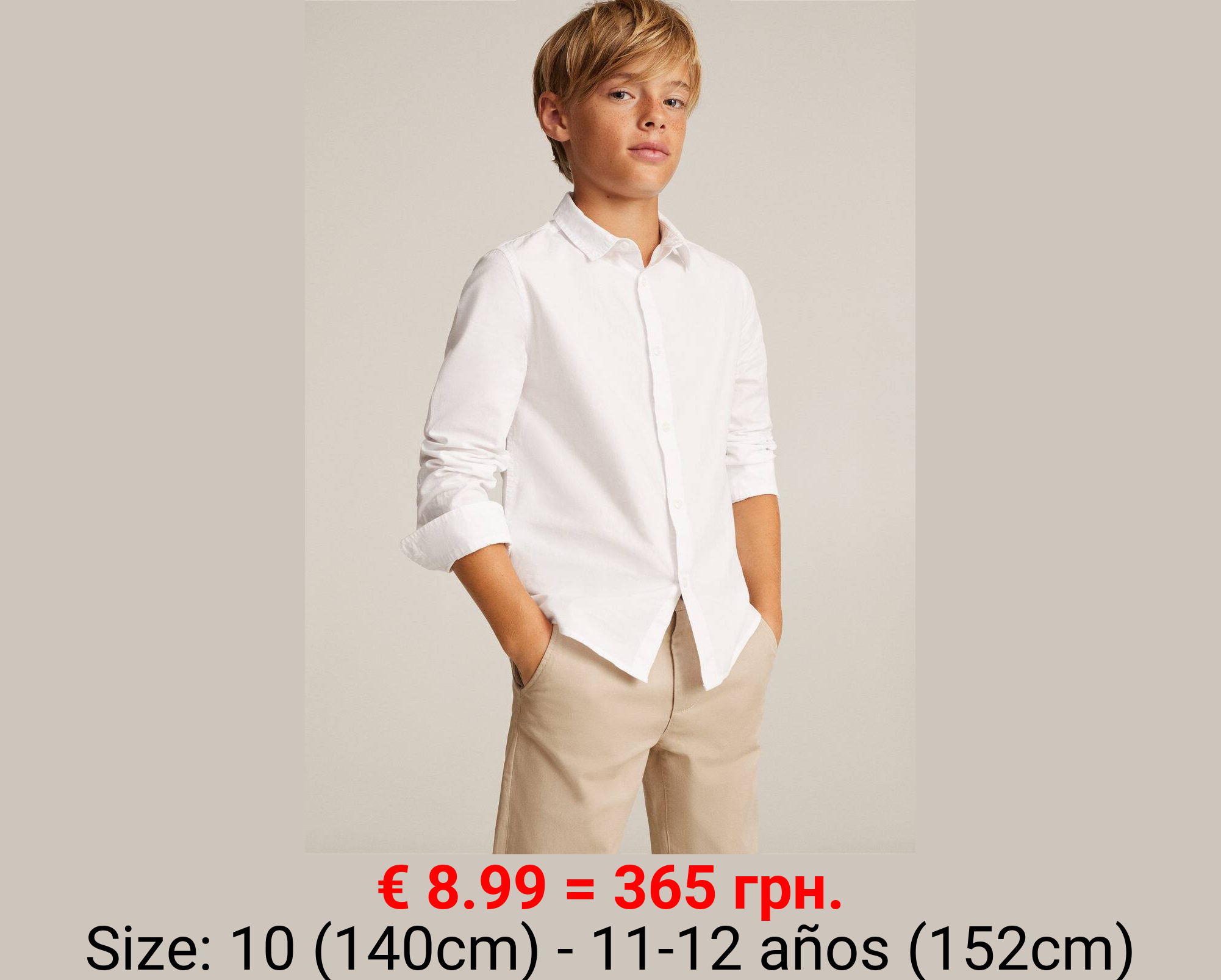 Camisa básica algodón