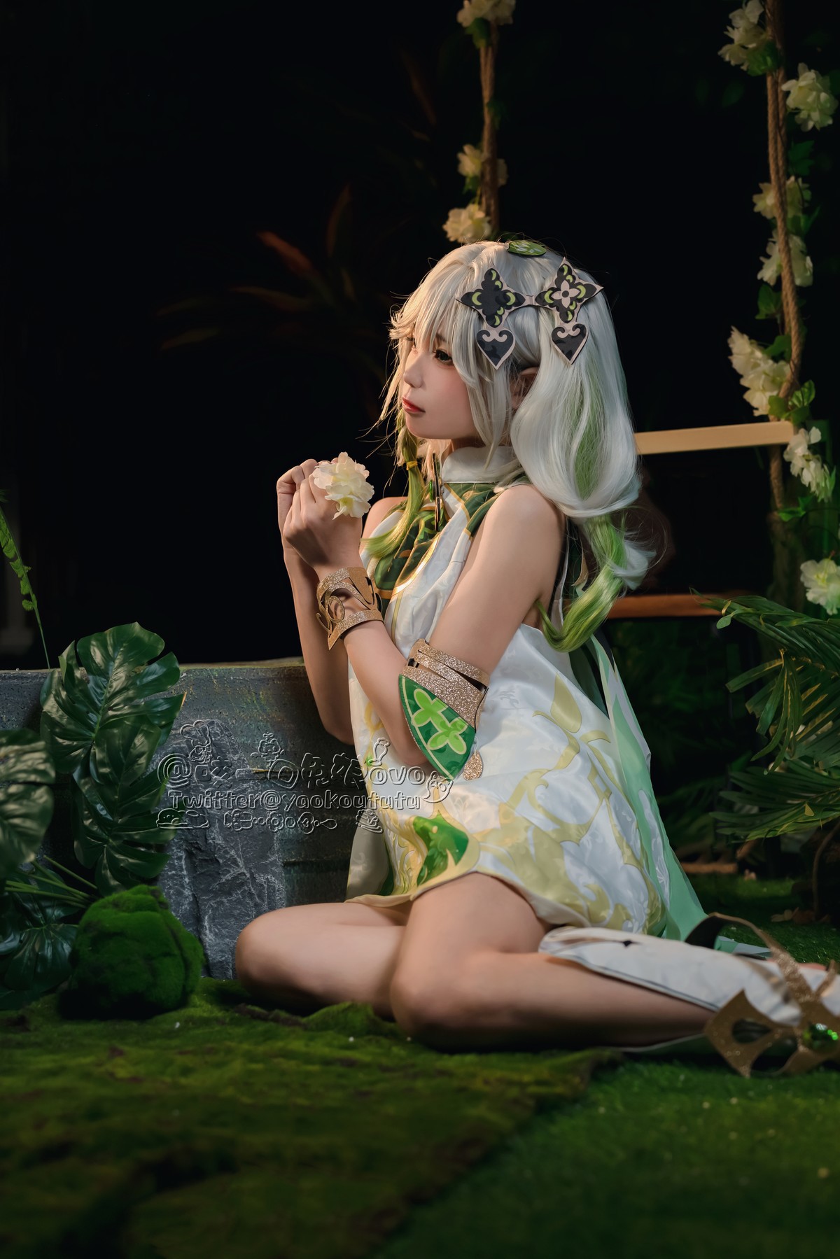 Cosplay 黏黏团子兔 万年萝莉纳西妲 13