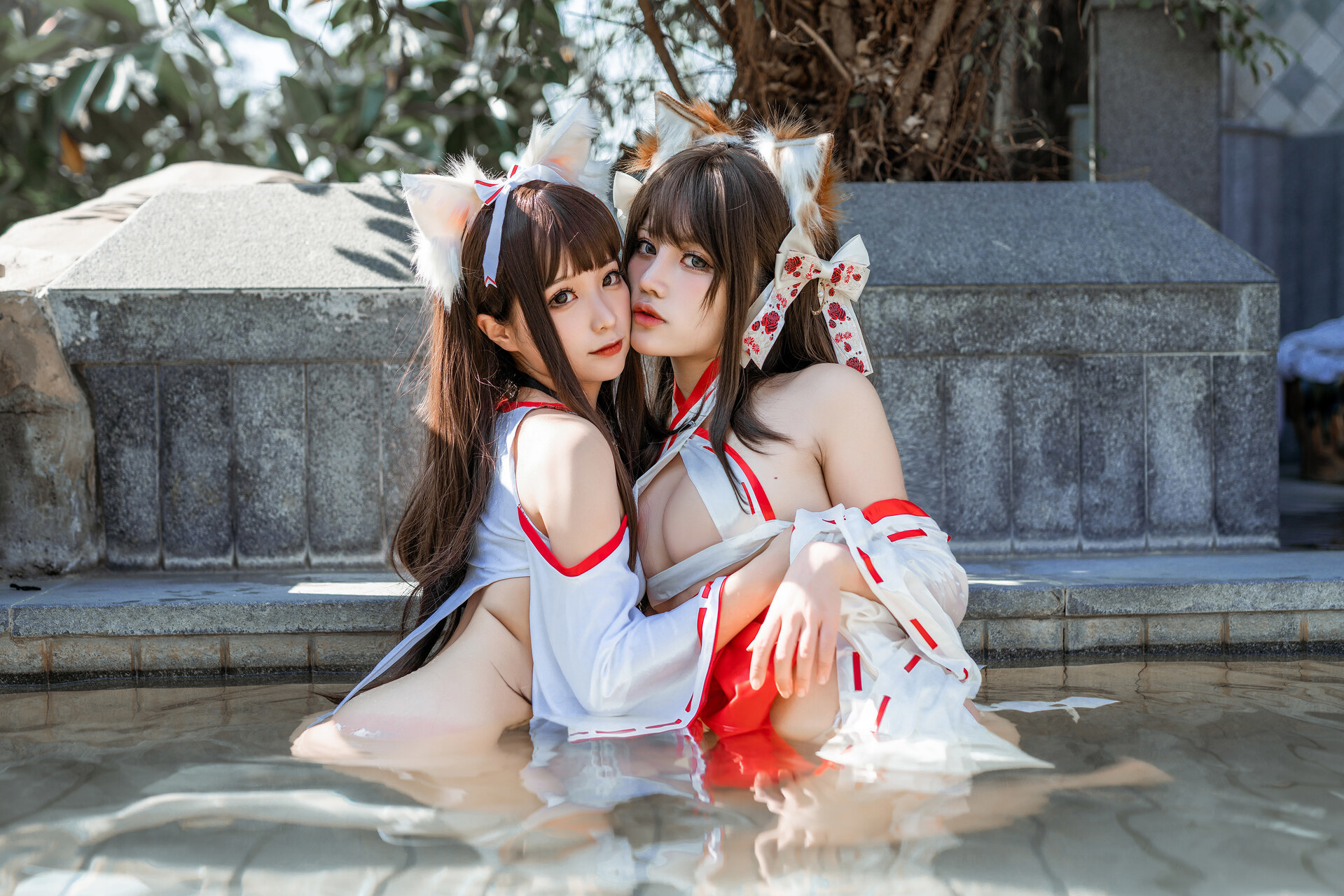 [一笑芳香沁&蠢沫沫] NO.108 双人狐 Double Fox 15