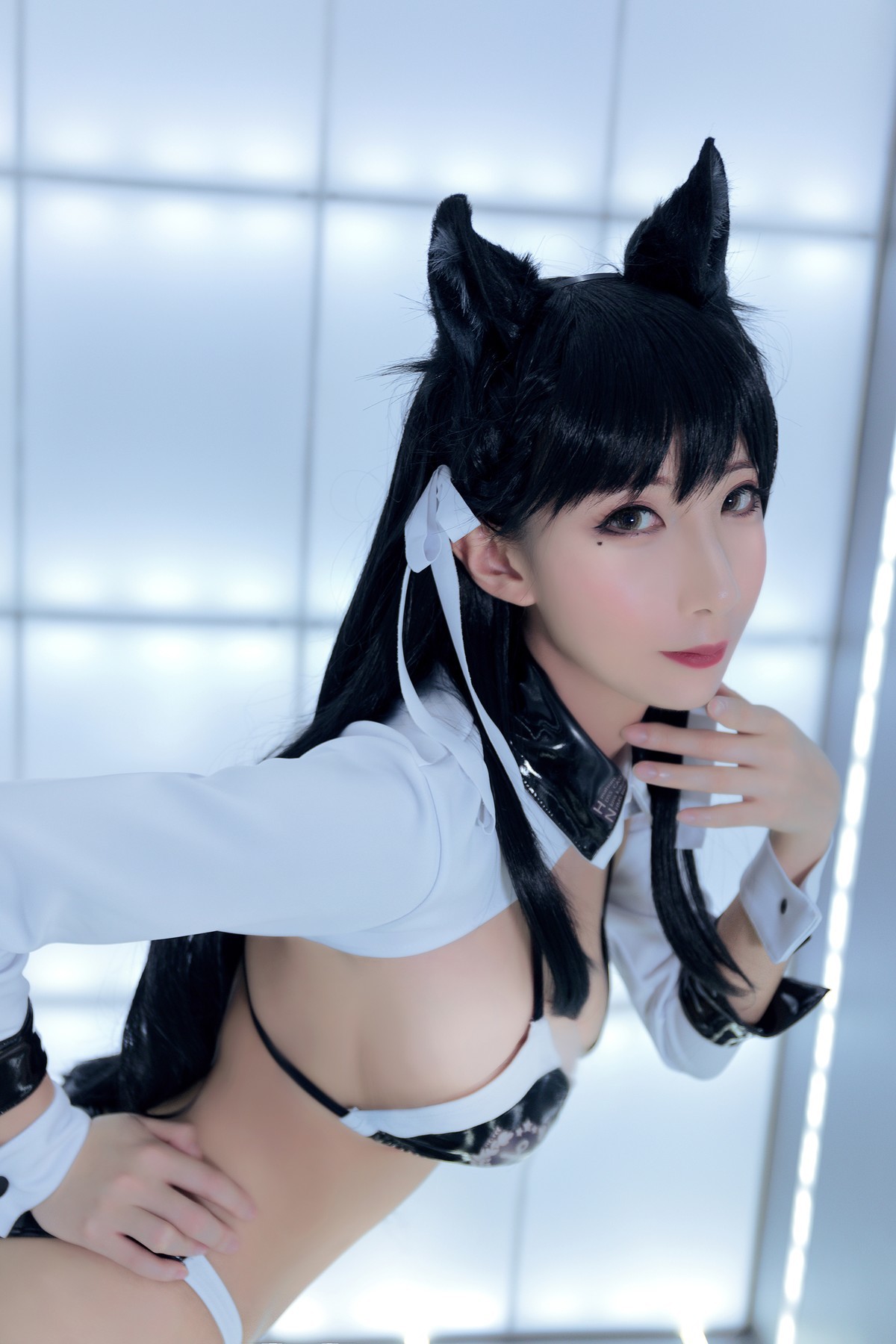索索 Cosplay 愛宕 Atago Racing Queen Ver. 12