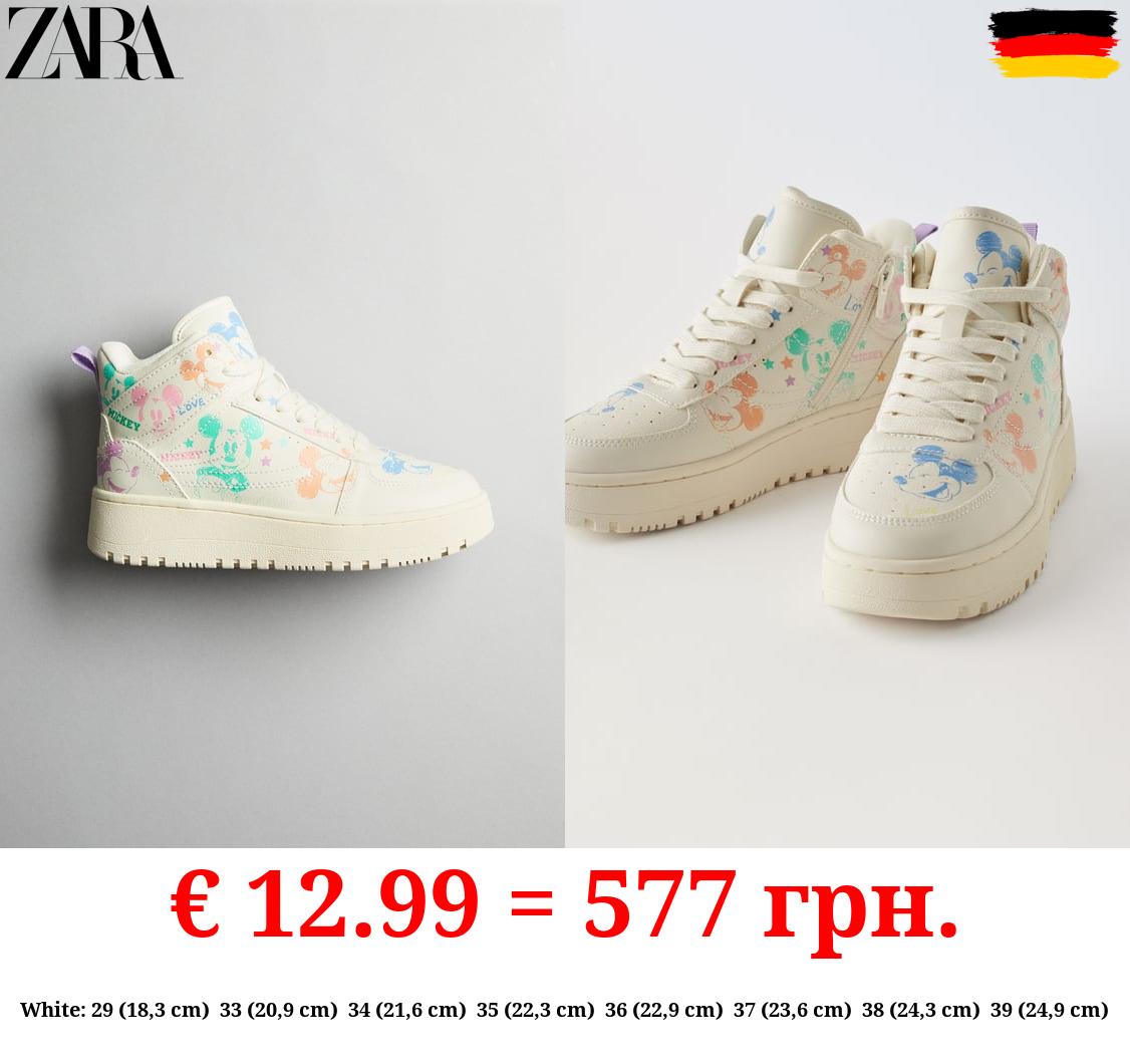 MICKEY MOUSE © DISNEY HIGH-TOP SNEAKERS