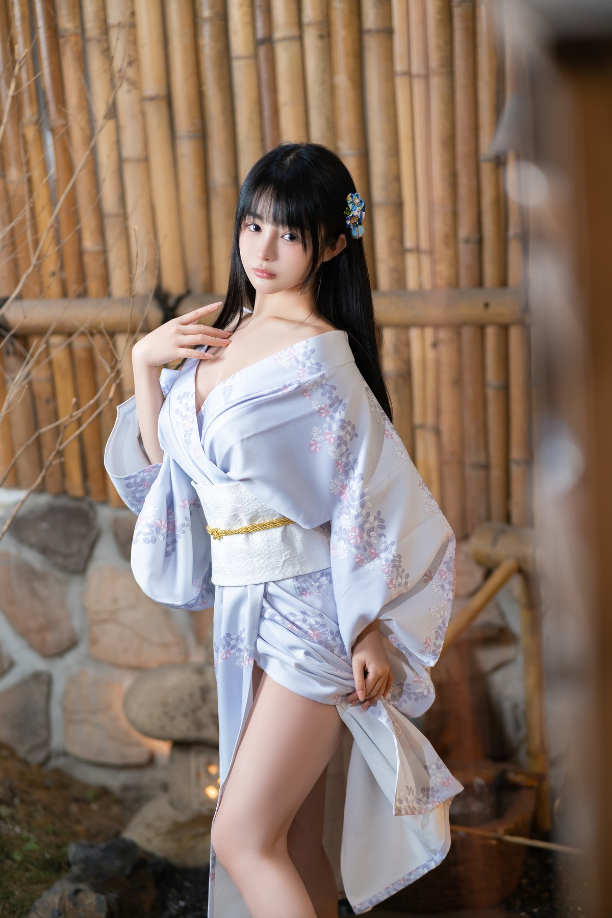 Cosplay 桜井宁宁 Kimono 7