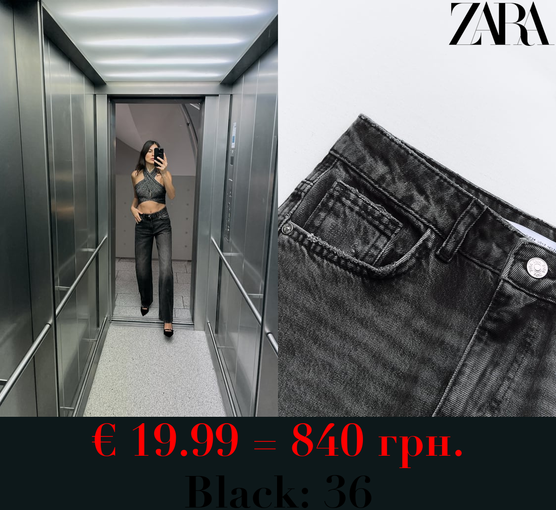 Z1975 STRAIGHT-FIT HIGH-WAIST LONG LENGTH JEANS