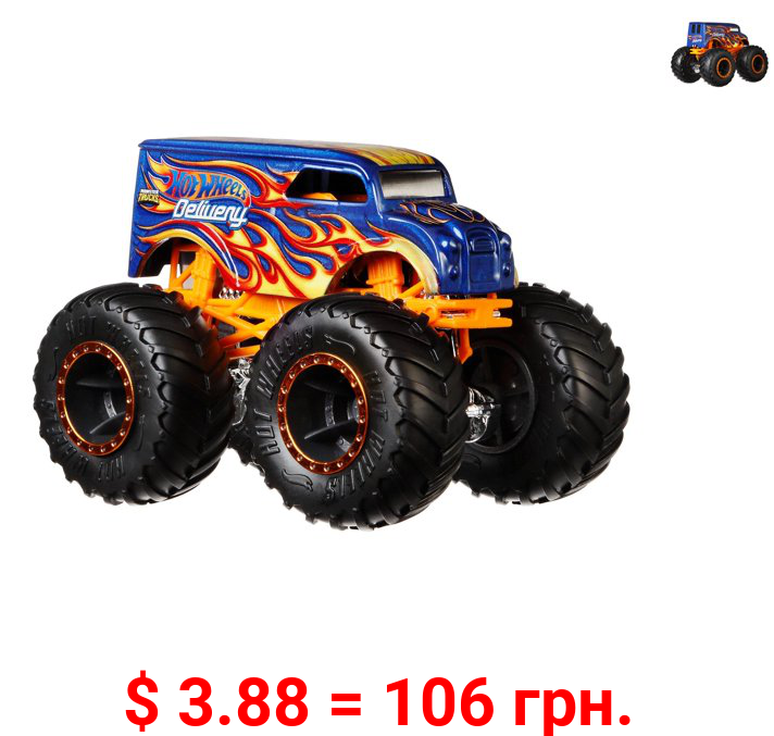 Hot Wheels Monster Trucks Die-Cast Vehicle (Styles May Vary)