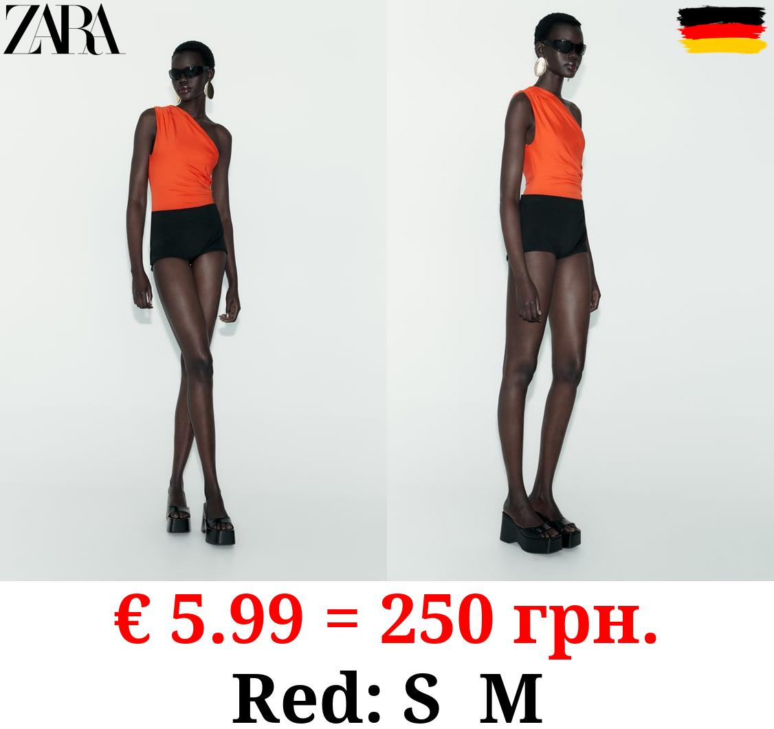 ASYMMETRIC SHAPE BODYSUIT