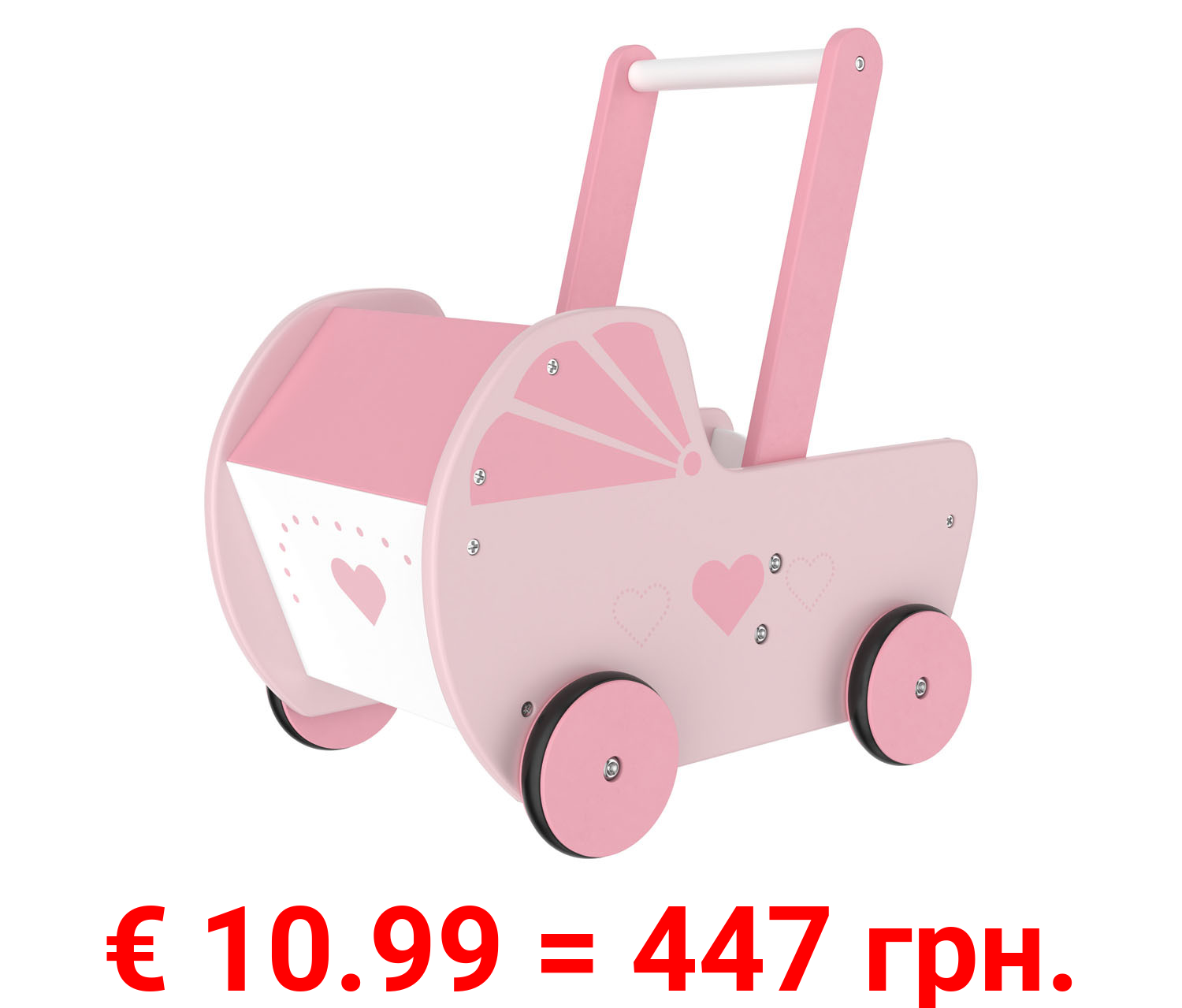 Playtive Babypuppenmöbel, aus Echtholz