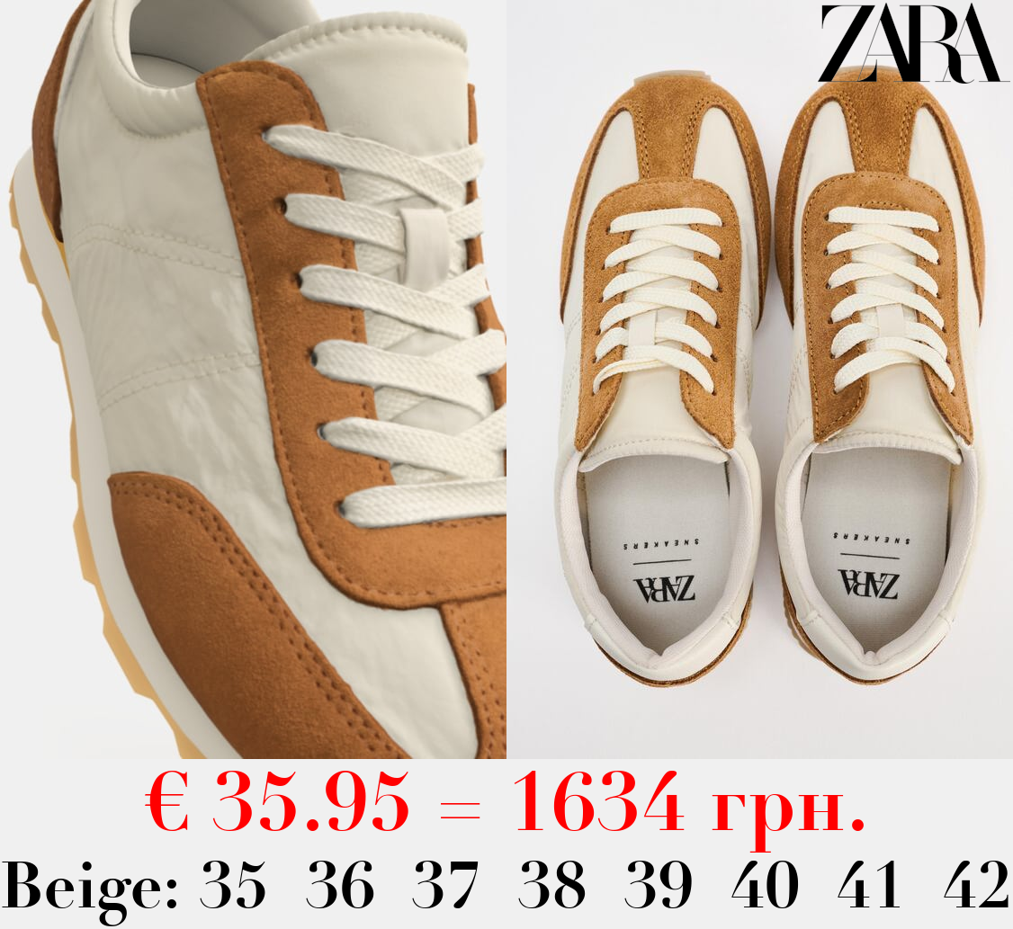 SOFT RUNNING TRAINERS