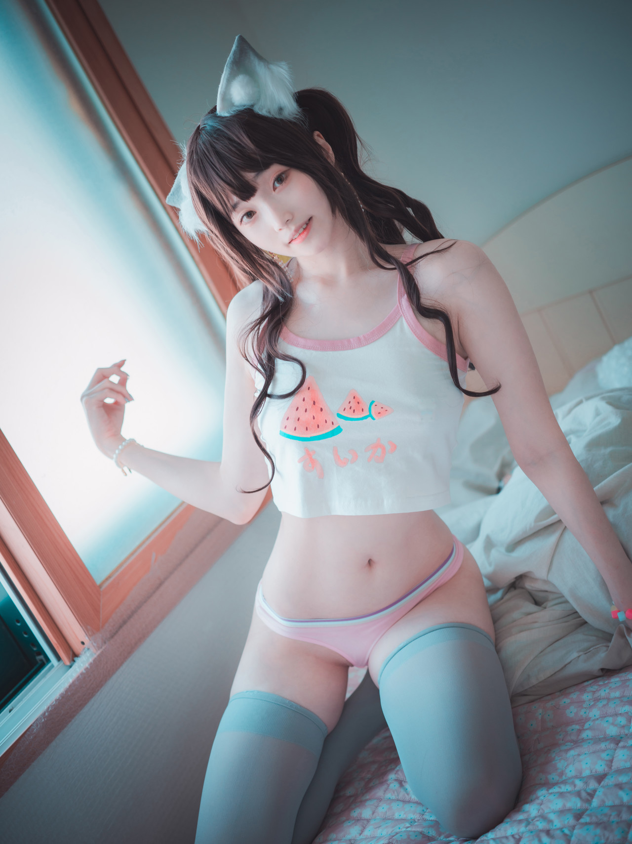 Bambi 밤비, [DJAWA] The cat I picked up turned into a girl Set.01 71