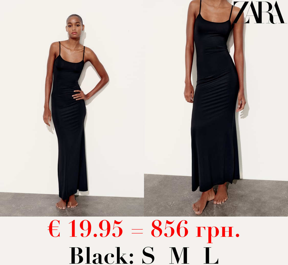 LONG POLYAMIDE DRESS