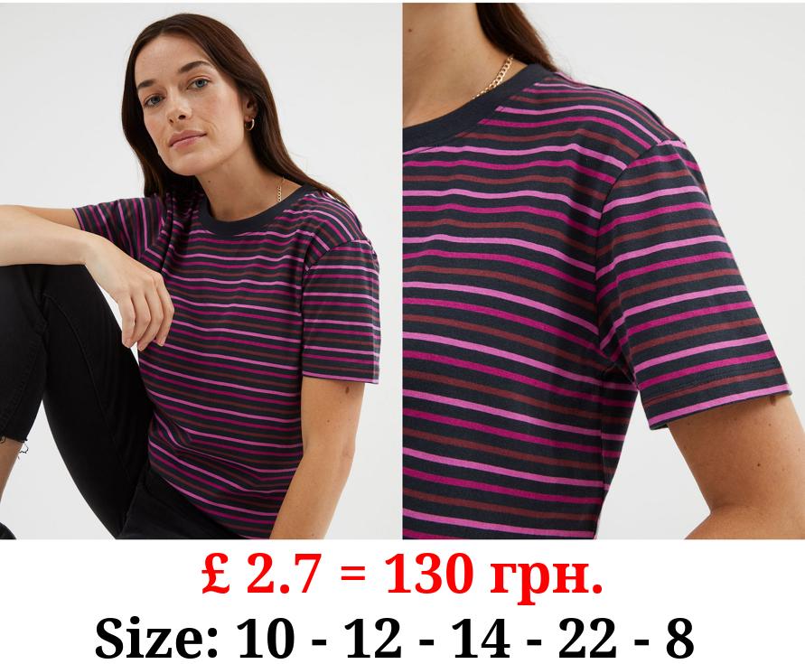Pink Striped T-Shirt