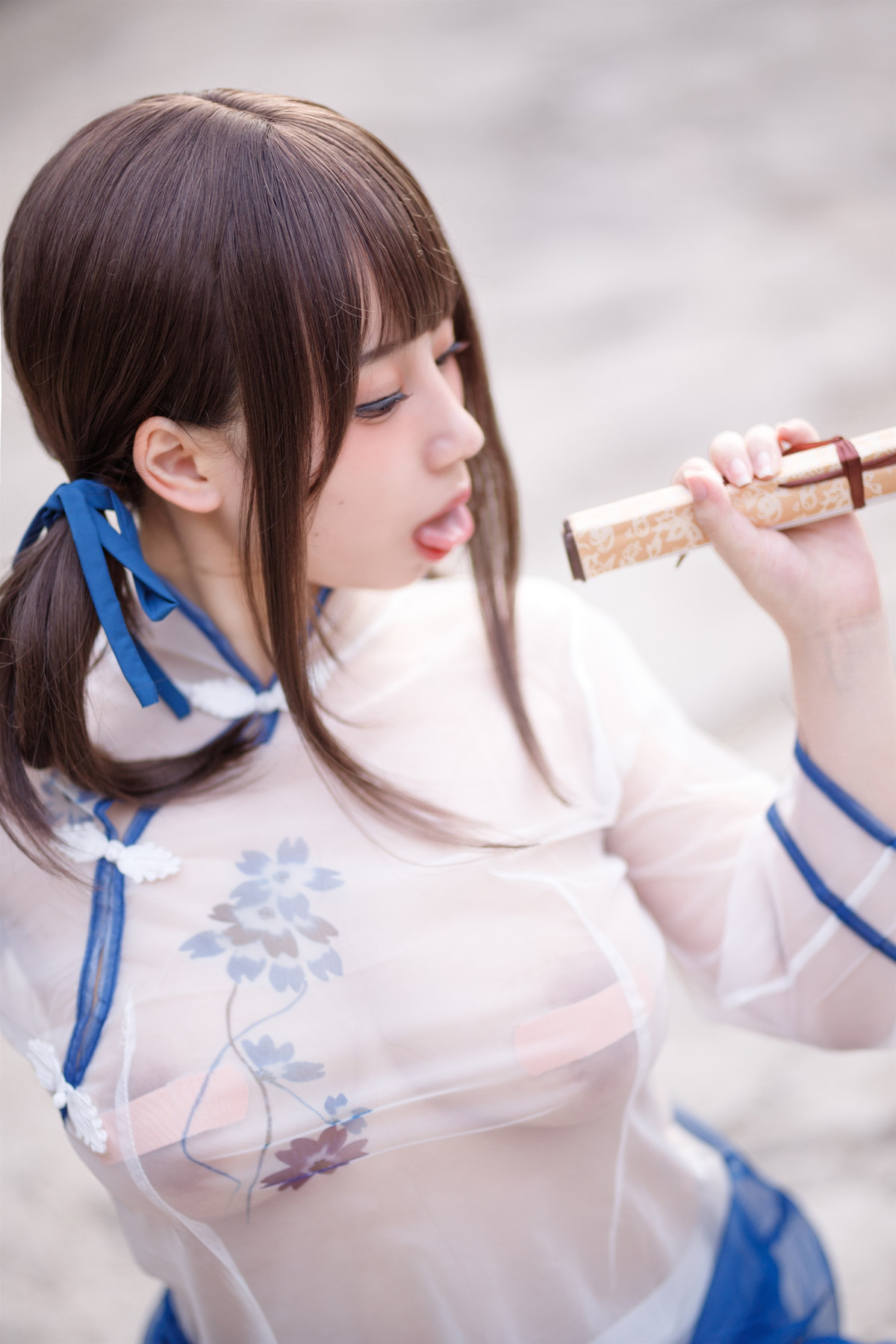 Cosplay 胡桃猫Kurumineko 乡野小娇妻 57
