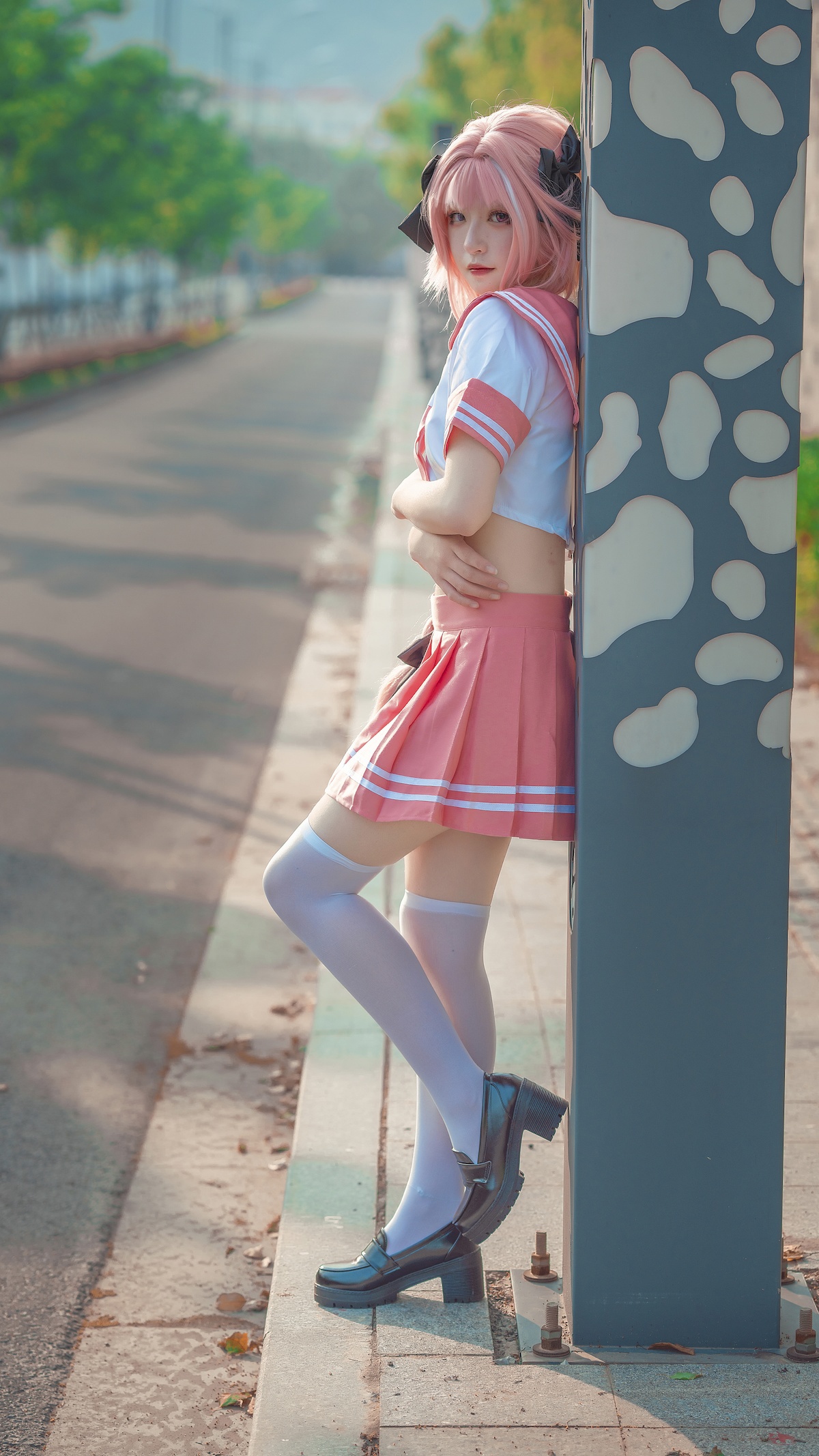 Cosplay 海藻酸钠 阿福jk 阿福泳装 Ray 4