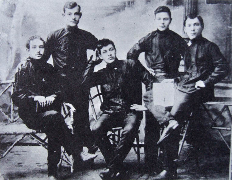 Участники «Чёрного знамени» в Минске в 1906 году