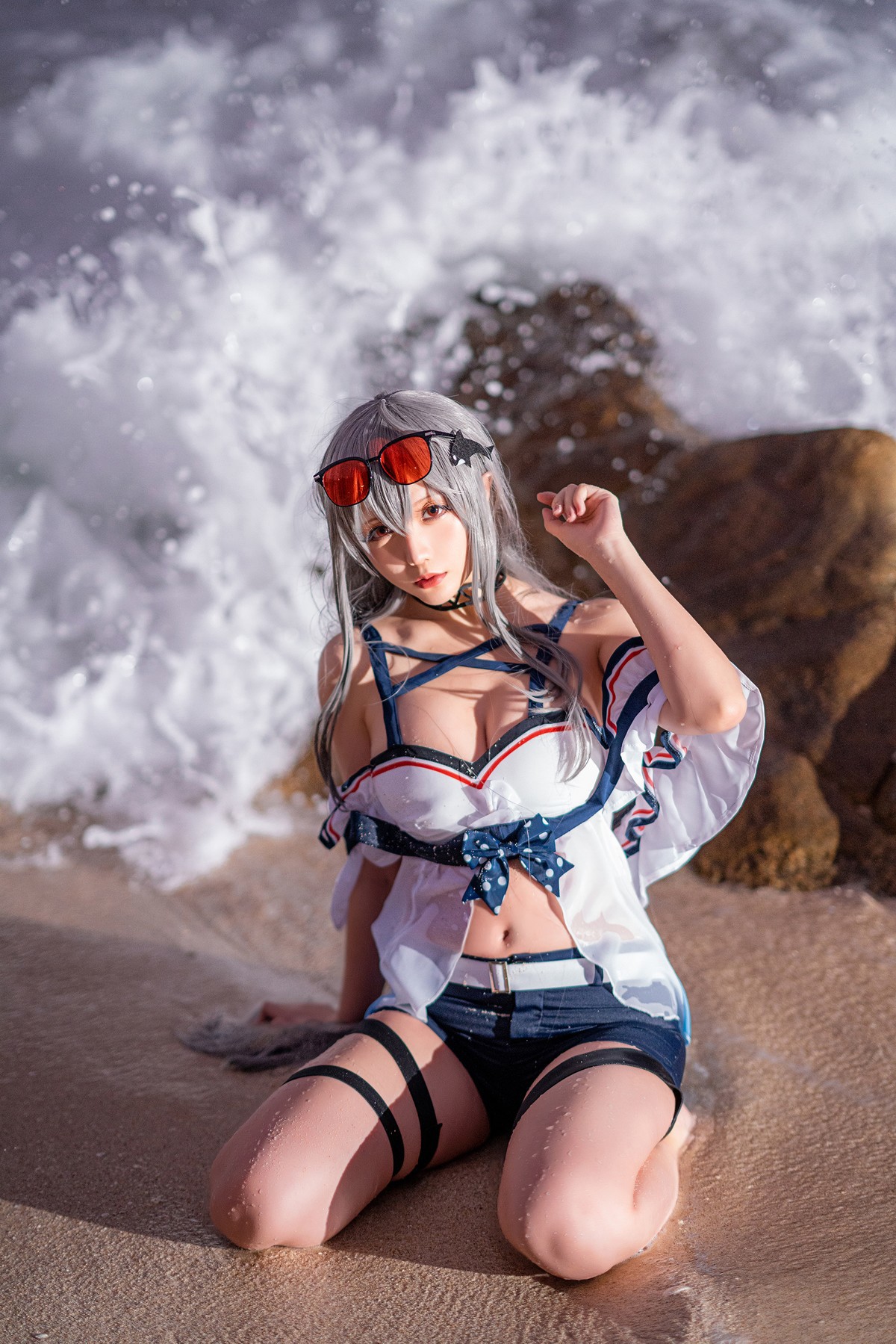 Cosplay 星之迟迟Hoshilily 斯卡蒂 13
