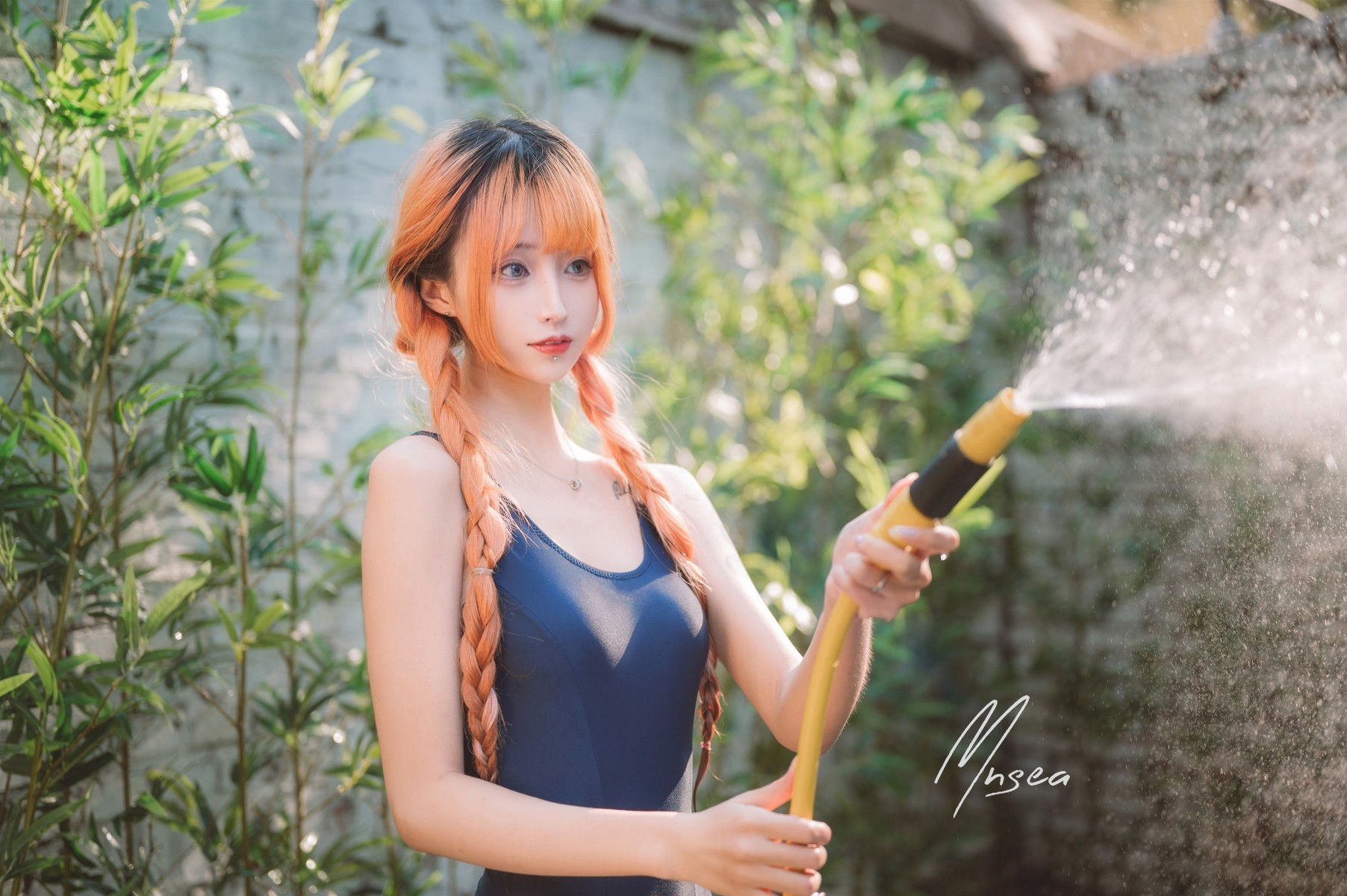 Cosplay 妹抖青写真 死库水 17