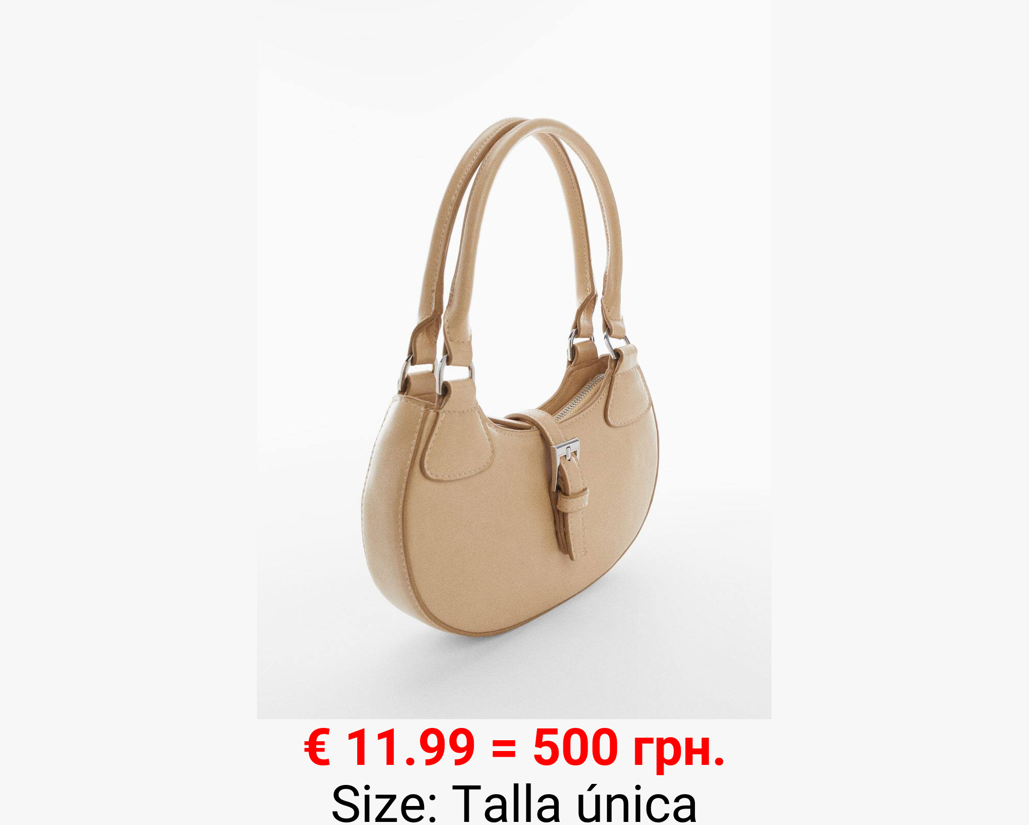 Bolso redondo doble asa